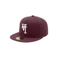 New Era หมวกรุ่น Los Angeles Dodgers Upside Down Logo Maroon 59Fifty Cap