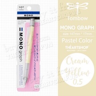[THEARTSHOP] Bút chì cơ khí lắc đẩy ngòi TOMBOW Mono Graph cao cấp Nhật Bản *PASTEL COLOR*