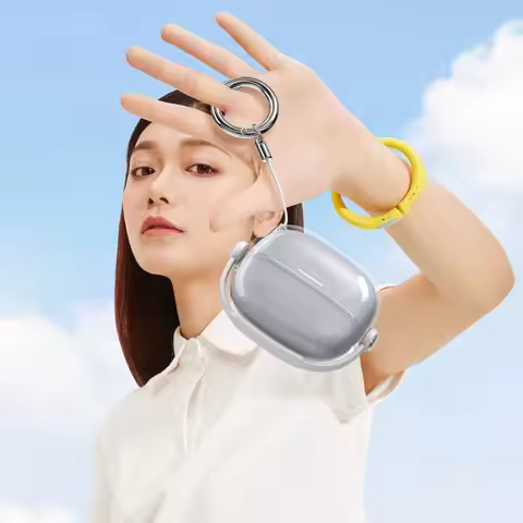 For Redmi Buds4 / 5 / 6 Pro Transparent Lock Buckle Protective CaseMusic Boy Protective Case ，Redmi 