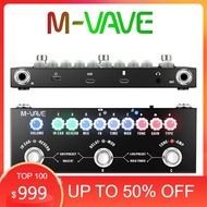 Efek Gitar M-VAVE CUVAVE Cube Baby Soundcard Multi Effects Pedal Multi Efek Cuvave Muslady Reverb Gu