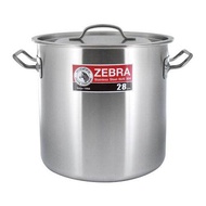 Zebra 28X28cm Cheffy Stock Pot