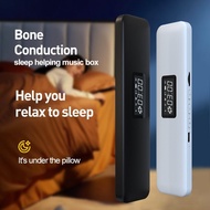 Bone Conduction Pillow Speaker Bluetooth 5.3 | Sleep Sound Box Under Pillow w/ TF Card Slot, 8H Play
