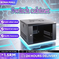 Server Cabinet 4-18U Wall Mount Network Rack Switch cabimet Vented Enclosure Locking Door