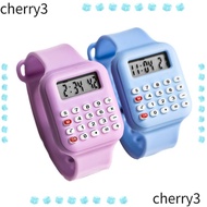CHERRY Electronic Digital Calculator, Cartoon Multifunctional Micro Calculator Watch, Casual Date Di