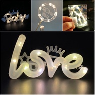 LED Lights Birthday Cake Decorated LED Lights Flowers, Christmas Birthday Gifts Decorative Lights Fa