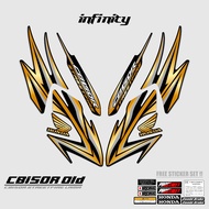 CB150R OLD STRIPING MOTIF 1 YEAR 2012 - 2013 - 2014 OLD CB150R STICKER/ OLD CB150R STICKER/ OLD CB15
