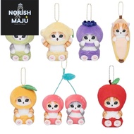 MiniUtensilAndTools Mofusand Doll Keychains, Fruit Series Blueberry