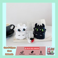 Airpods Case 1 2 Pro Karakter Toothless Premium Soft Silicone