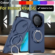 For Honor X9D 5G Phone Case Shockproof Armor Slide Magnetic Casing For Honor X9C Smart X9CSmart X 9C