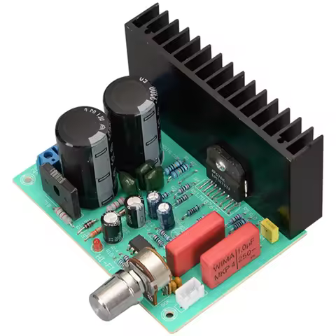 30W+30W LM1876 Stereo Audio Power 4558 Amplifier Board 2.0 Stereo Class AB Home Theater AMP Dual