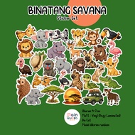 Savana Animal Stickers | Cute Animal stickers | Animal Stickers | Aesthetic Stickers Tumblr Sticker/