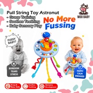 ⭐Moo Baby Toys 0 12 Months Astronut Pull String Toy Travel Toys for Baby Flight Toys for Baby 6 12 M