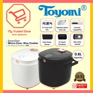 Toyomi 0.8L (RC 2080LC) Low Carb Micro-Com Rice Cooker