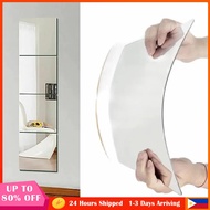 Acrylic Soft Mirror Sticker with Back Film / Household 3D Flexible Mirror Decor / DIY Wall Stickers