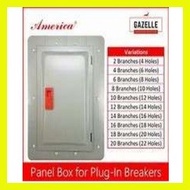 ♞AMERICA PANEL BOARD PLUG IN 2 4 6 8 10 12 14 16 18 20 22 BRANCHES HOLES