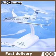 La 1PCS Gulfstream G650 Aircraft Diecast 1/200 Scale Airplane Model Planes G650ER Airplane Model Pla