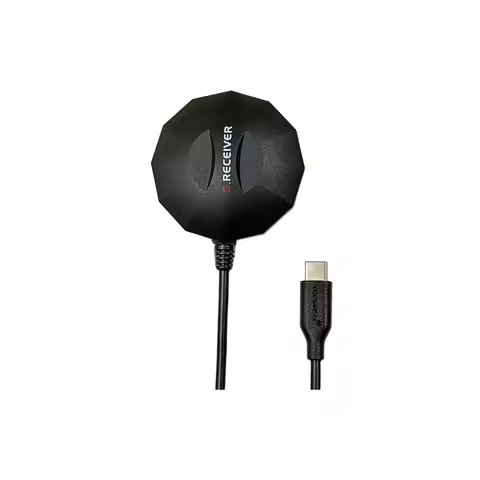 TOPGNSS Industrial Application Type USB-C GNSS Receiver M9N 1-25Hz Module Antenna GPS BDS GLONASS GA