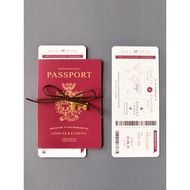 Passport Air Ticket Invitation Passport Wedding Invitation Wedding Invitation Printing Boarding Pass