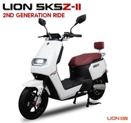 รถมอเตอร์ไซค์ไฟฟ้า รถไฟฟ้า Lion SKS Z2 Gen2 จดทะเบียนได้ 2000 Watt รุ่น Lion Z2