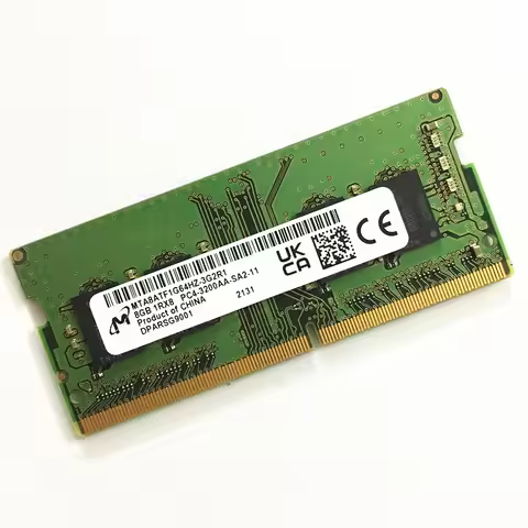 Micron DDR4 8GB 3200MHz MTA8ATF1G64HZ-3G2R1/3G2J1 RAMs SO-DIMM 1.2V DDR4 8GB 1RX8 PC4-3200AA-SA2-11 