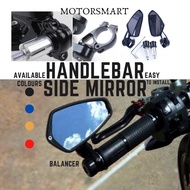 KL Side Mirror Balancer End Bar V2 Universal CNC Alloy Yamaha Honda Kawasaki Benille SYM Modenas