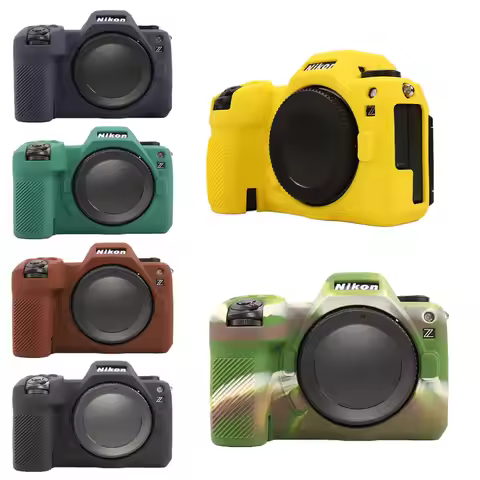 For Nikon Z6III Silicone Case Skin Armor Protector Body Cover Z6 III Z63 Camera Bag