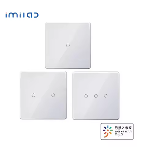 Xiaobai Smart Wireless Remote Switch Touch Control Light Controller Work with Bluetooth Mesh Gateway