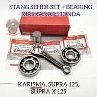 STANG SEHER SET HONDA KPH + BEARING KRUK AS 2PCS KIRI DAN KANAN 6332 KUALITAS ASLI ORIGINAL HONDA PR