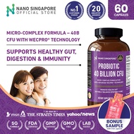 Probiotics Enzyme [40 Billion CFU Probiotic w/ Advanced WecPro Technology] - Diet, Detox, Slimming, 