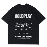 Viva LA VIDA MUSIC COLDPLAY T-SHIRT BAND MEN WOMEN