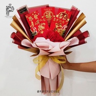 Basic Angpao Bouquet Medium Hadiah Money Buket Uang Hampers Imlek