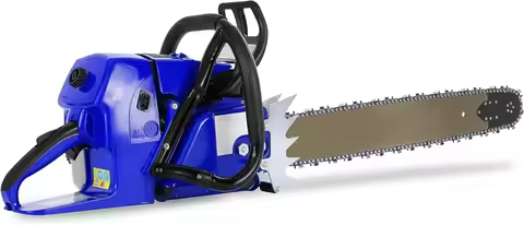 92CC G660 Gasoline Chain Saw Chainsaw Blue Thunder with 84DL 3/8" .063" 25 Inch Guide Bar and Saw Ch