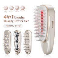 ANLAN 4-in-1 Gua Sha Beauty Electric Set Massager Heat/Cold Scalp & Face Lifting Anti-Wrinkle Slimmi