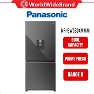 [TANGKAK] PANASONIC NR-BW530X 500L PRIME+ EDITION PREMIUM 2 DOORS REFRIGERATOR NR-BW530XMMM