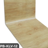 Karpet Lantai Vinyl 2 Meter Tebal Motif Kayu Aesthetic Karpet Lantai Roll Anti Air Bahan Import