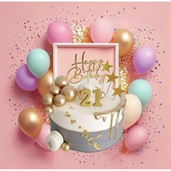 18th | 21st Birthday Cake | Party | Celebration | Event | Special | Gift Cake