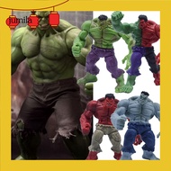 [JU] 4Pcs Hulk Figurine Realistic Collectible Long-lasting Marvel Avengers Hulk Action Figure Christmas Gift