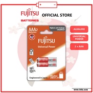 Fujitsu Alkaline Battery Universal Power AAA (2 Cells) - LR03(2B)FU-A/W-F1