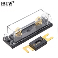 1set ANL-H ANL-B Transparent Car Fuse Box ANL Fuse Holder Distribution in line 0 4 8 GA Positive Wit
