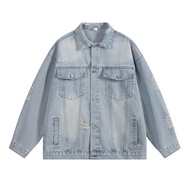 2025 Spring Denim Jackets Man Short Autumn Cowboy Coat for Men Casual Slim Light Plus Size Cowgirl W