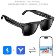 A ai Smart Glasses AI with Camera Photo Translation Identification Bluetooth Glasses Call Music Tran