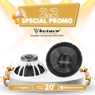 Betavo B18-S418C component Speaker | Max Power 2000 Watt | White Series