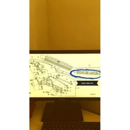 SHORT FRONT WIPER RUBBER REFILL WIPER CRV 2007-2011 ORIGINAL