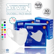 Termurah Masker Seven Duckbill 4 Ply ( 20 pcs) / Seven Duckbill Face