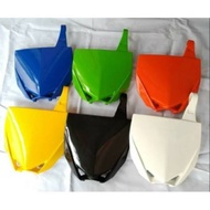 Yz85 new number cover model yz 85 new board plate/ KXF 250 supermoto gtx trail trabas klx crf wr dtr