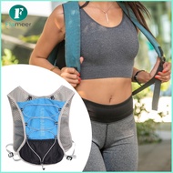 Women Men Running Vest Outdoor Sports Bag Reflective Breathable Runner Rucksack Daypack Hydration Ba