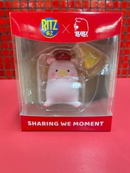 現貨全新Lulu豬 x Ritz芝士豬送貼紙滑鼠墊
