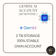 ă100%STABLEăGemini AI Pro 18 MONTHS Subscription |OWN ACCOUNT |18 MONTHS |UPGRADE STORAGE
