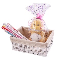 PLASTIC BAGS HAMPER DOLL GIFT BIRTHDAY GIFT HAMPER SNACK GIFT