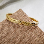 Bracelet Hollow Full Circle Gold Filled Same Style Long-lasting Ancient Method Sparkling Gold Dust C